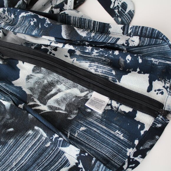 Alberto Makali on-off the shoulders blouse top size M split with ties sleeves - Picture 8 of 10